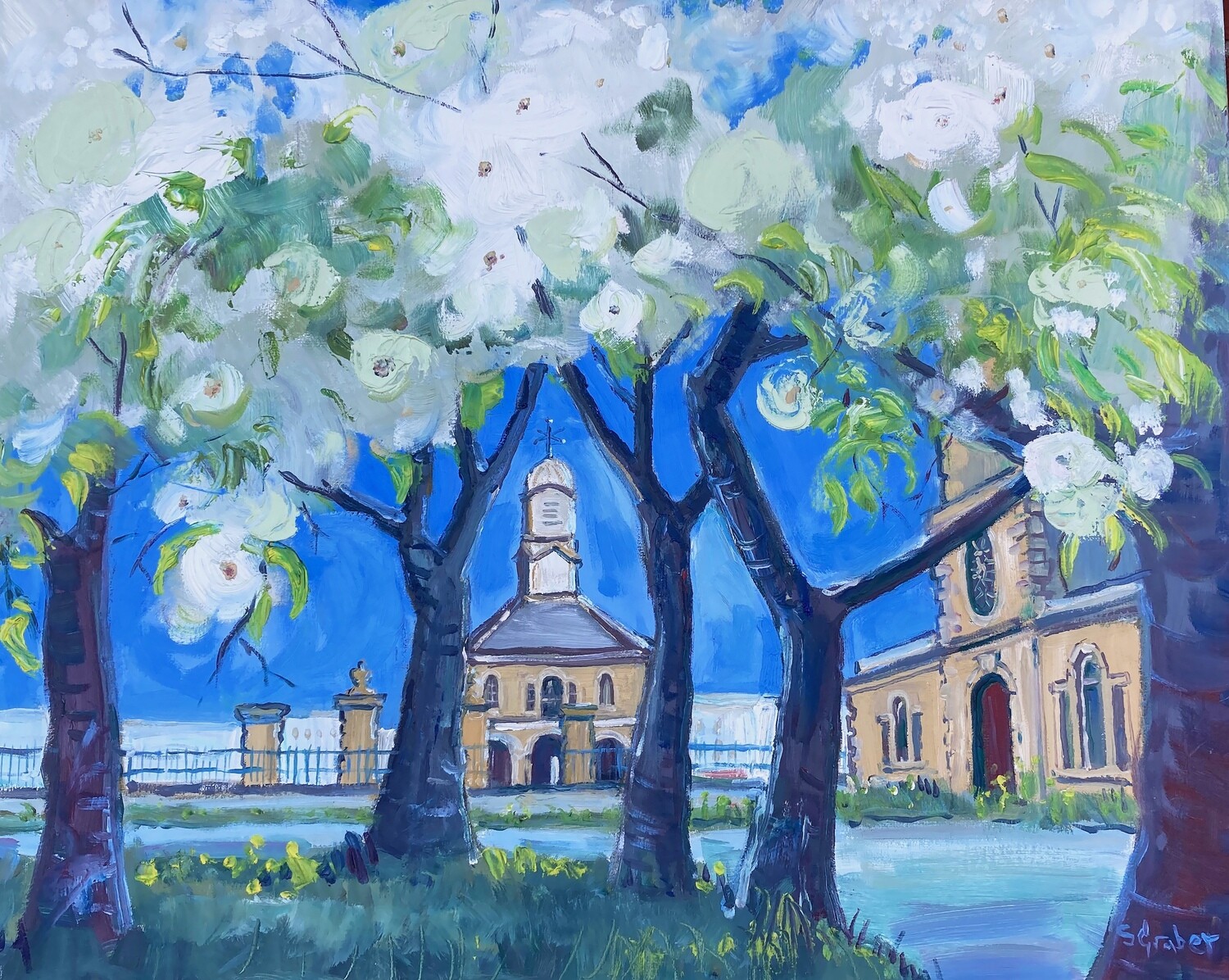 PRINT-ST HILDAS  in Bloom 2021