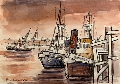 PRINT- TYNE TUGS Sunset '24