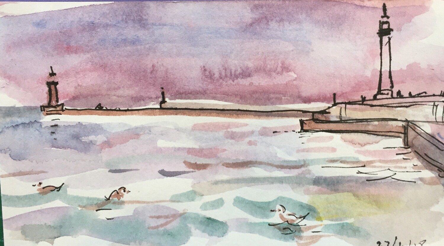 PRINT--SEABURN PIER 2018  SUNDERLAND