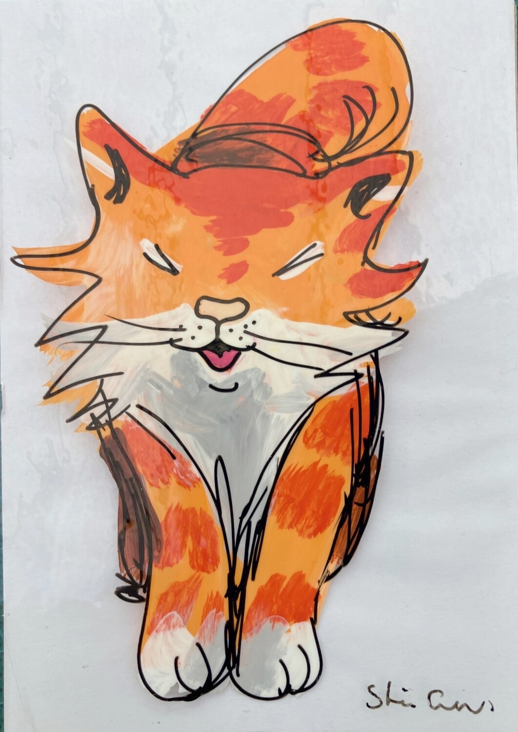 CW3  THE CAT WHO WALKED  by Himself - a &quot;Just So Story&quot; A6