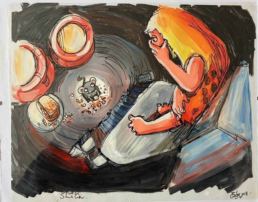 CATCH IT QUICK -THE CAT WHO WALKED  by Himself - a &quot;Just So Story&quot;