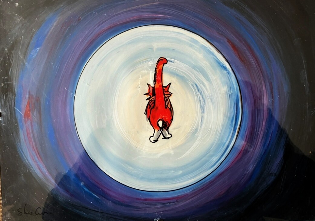 WAVING HIS WILD TAIL -THE CAT WHO WALKED  by Himself - a &quot;Just So Story&quot;