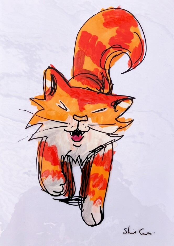 CW4 THE CAT WHO WALKED  by Himself - a &quot;Just So Story&quot; A5