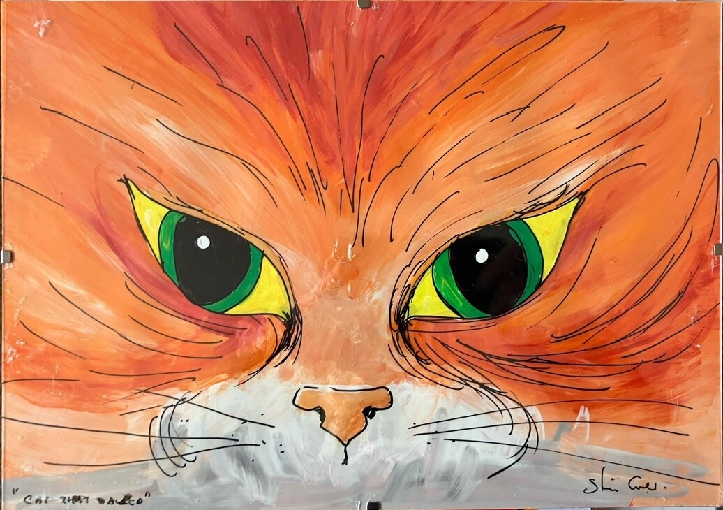 CATs EYES -THE CAT WHO WALKED  by Himself - a &quot;Just So Story&quot;