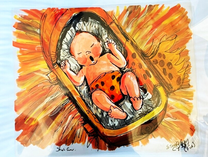 BABY CRIES -THE CAT WHO WALKED  by Himself - a &quot;Just So Story&quot;