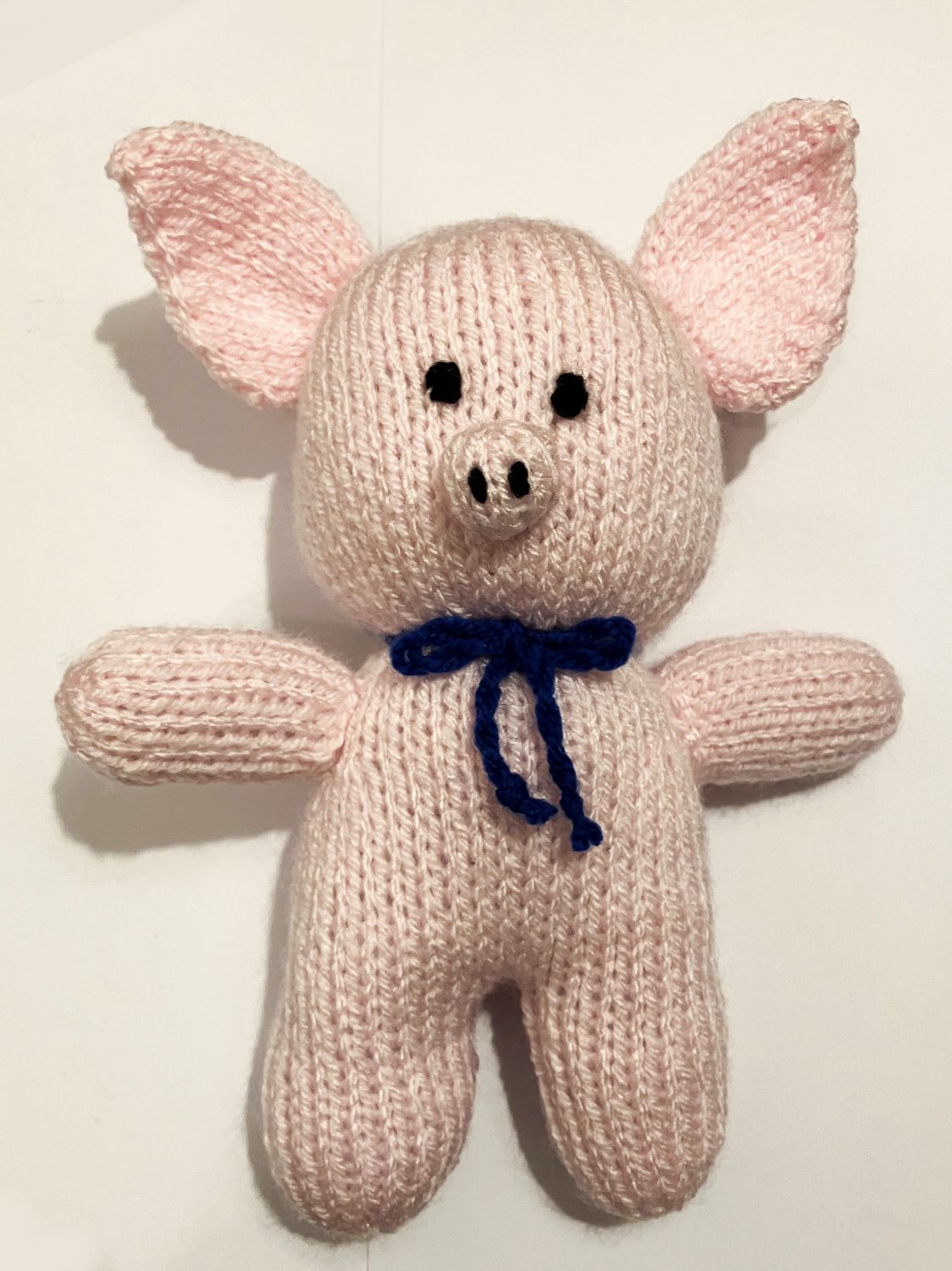 JENS KNITS-  PINK PIGGY 8&quot;