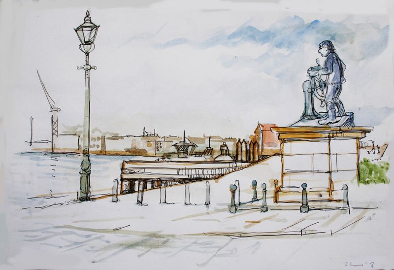 PRINTS of THE MILL DAM River Tyne