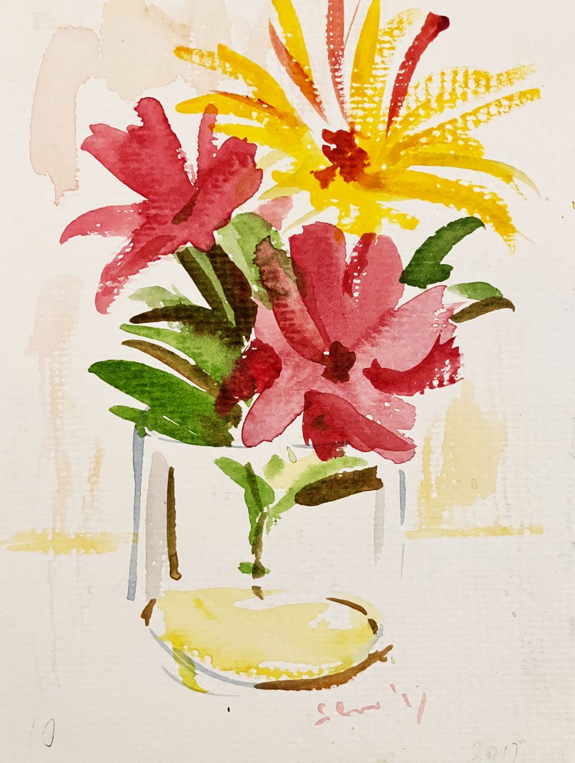 ORIGINAL - A5 SUMMER FLOWERS 2017