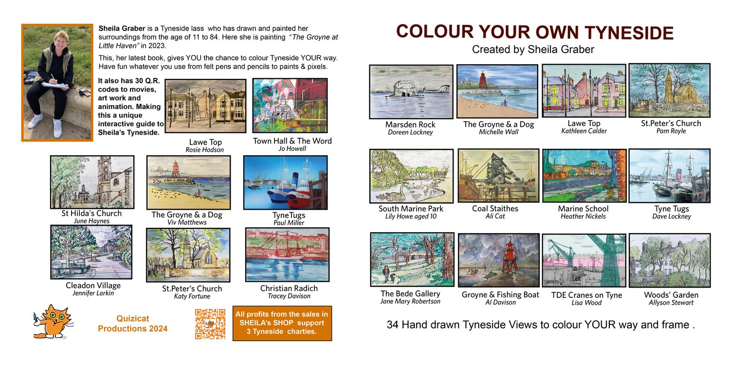 BOOK - COLOUR YOUR OWN TYNESIDE