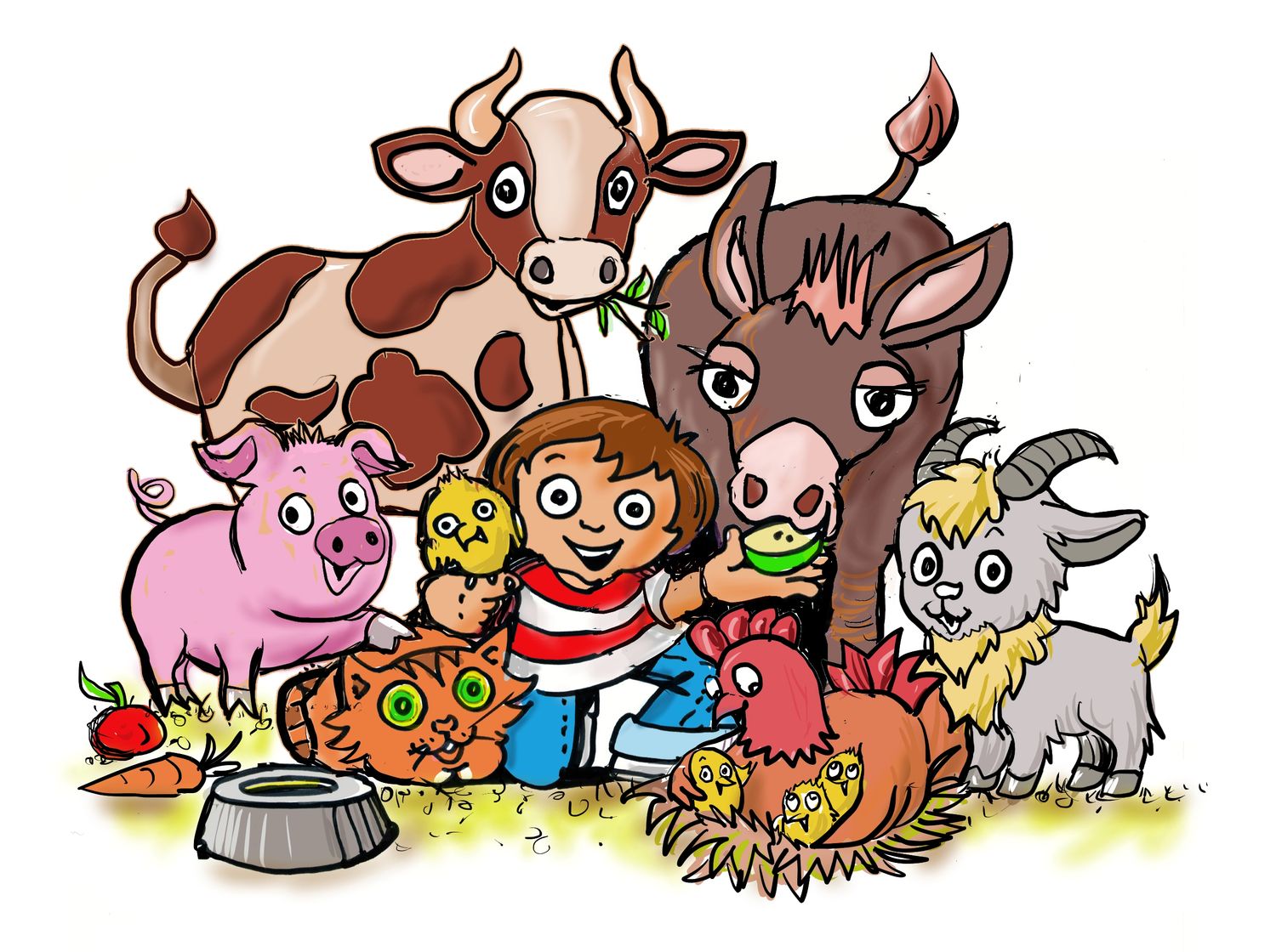 QC and ANIMAL FRIENDS ACTIVITY BOOK