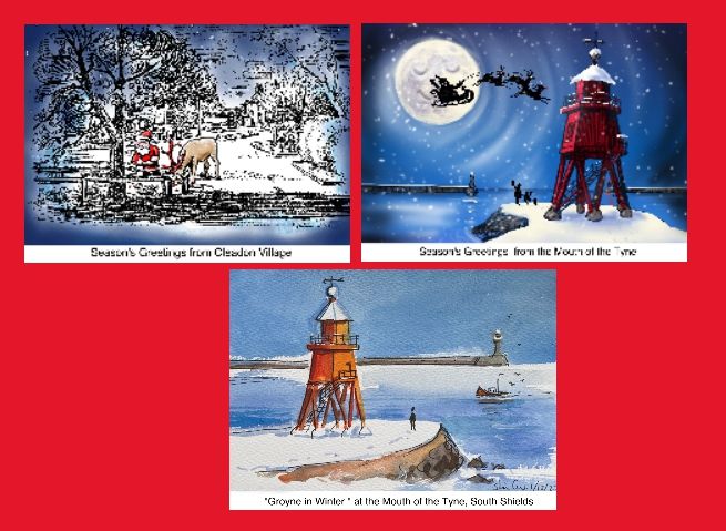 15 X POSTCARDS- MIXED  WINTER/XMAS