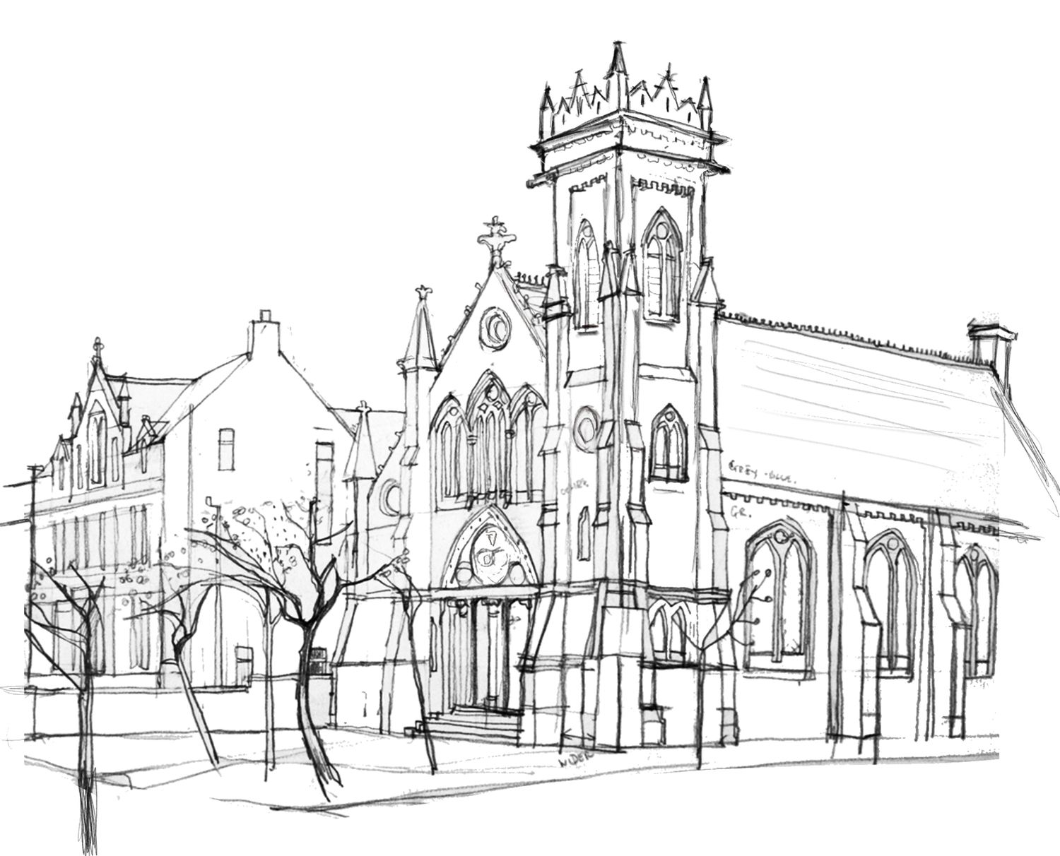 PRINT-- St JOHNS - 1959