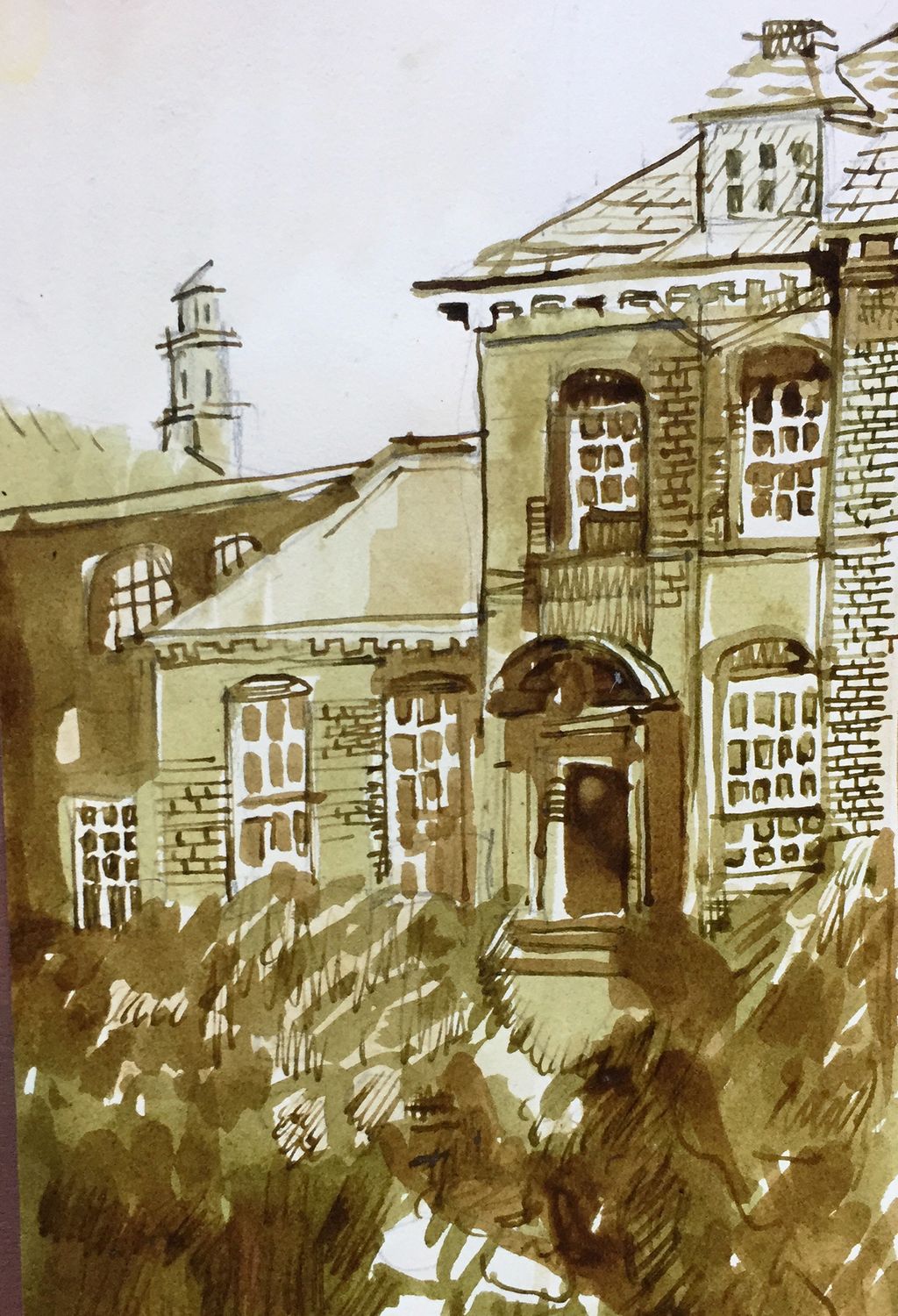 PRINT -  INGHAM INFIRMARY no1  1970&#39;s