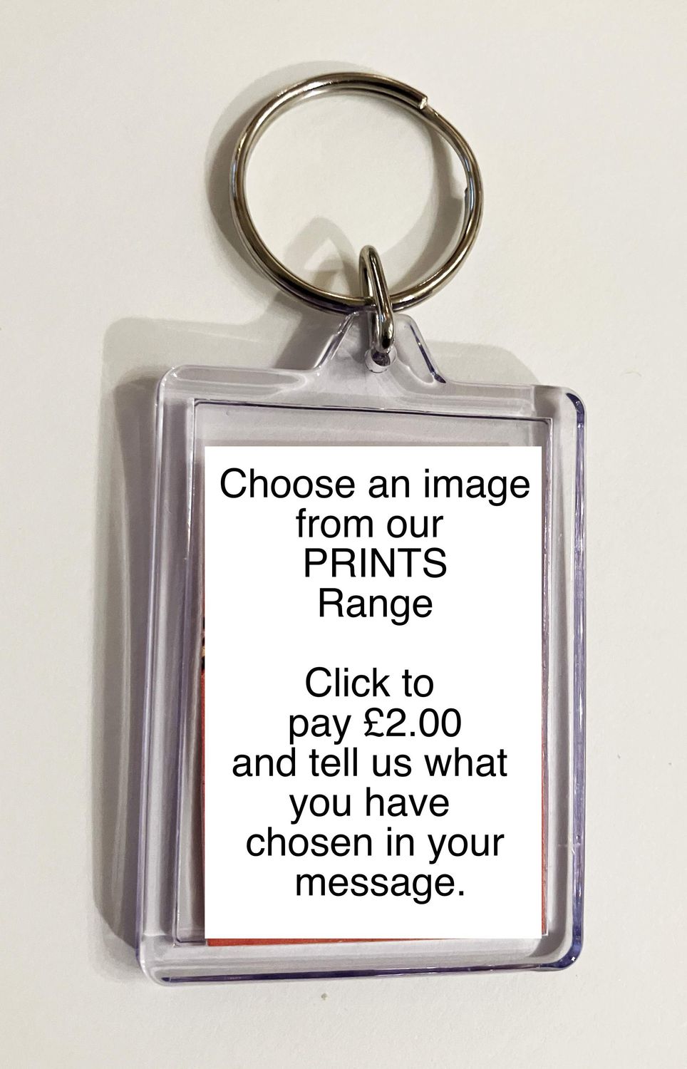 KEY RING - CHOOSE YOUR OWN