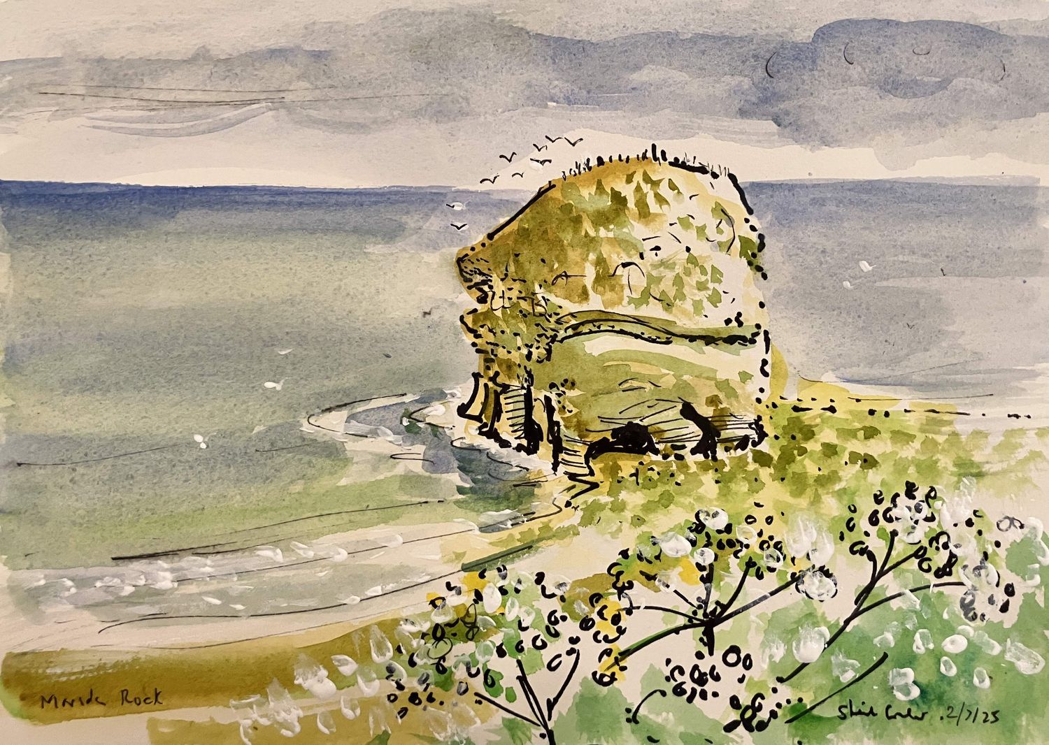 PRINT - Marsden Rock 2/7/25