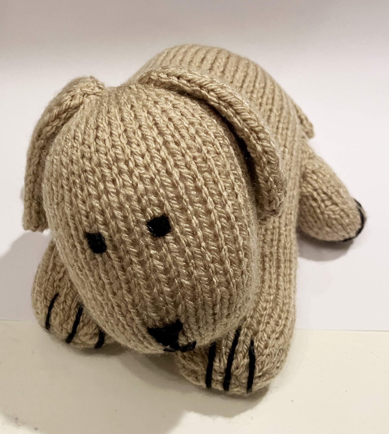 JEN&#39;S KNITS - Brown Puppy