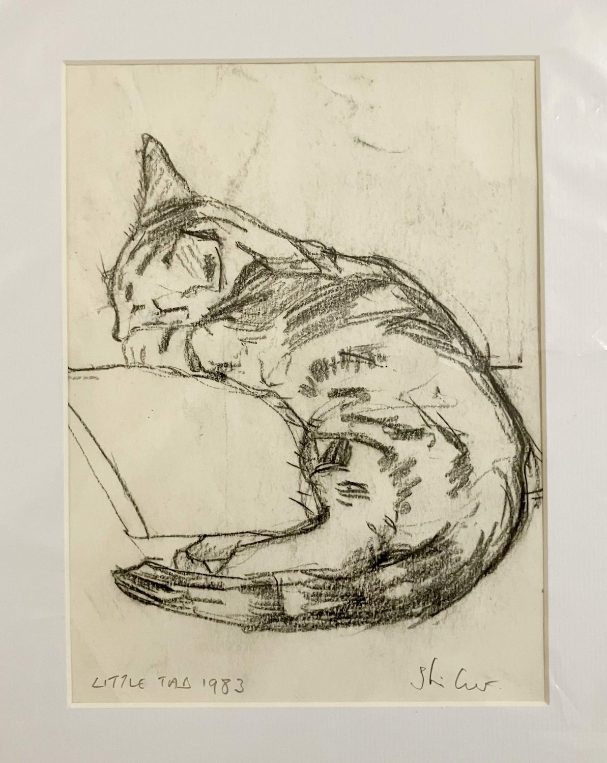 ORIGINAL - DRAWING Little Tab  1983