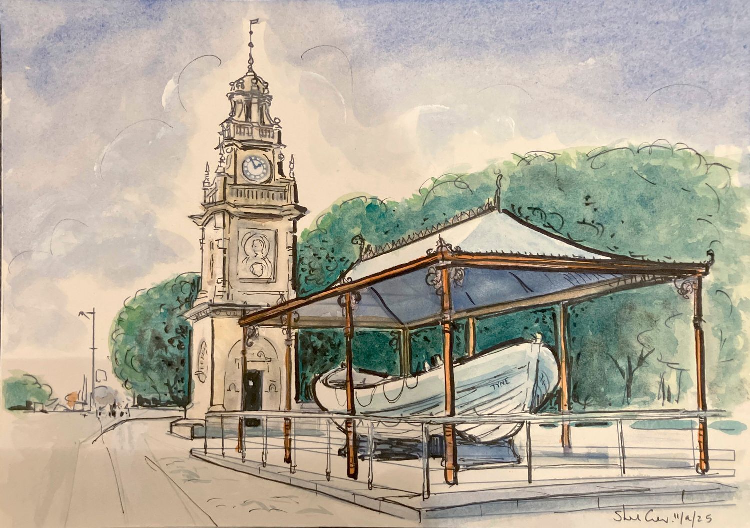 PRINT -GREATHEAD LIfeboat Memorial 2025