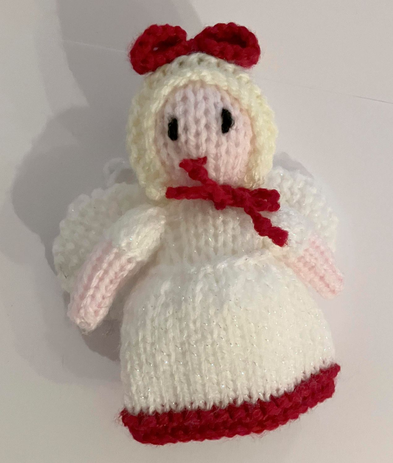 XMAS KNITS - ANGEL Xmas Tree decoration