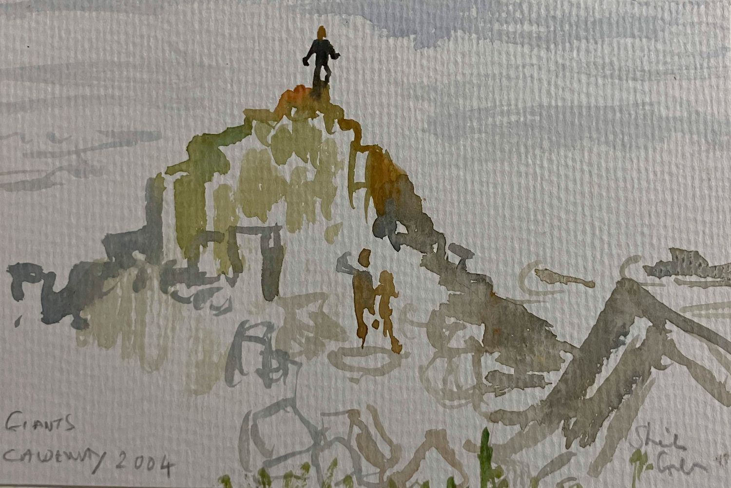 ORIGINAL -GIANT'S CAUSEWAY  N. IRELAND 2004