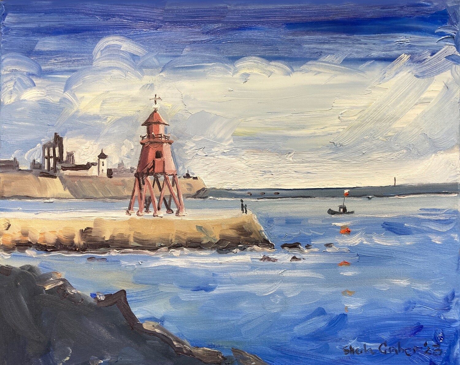 PRINT- 48 Groyne in Summer '23