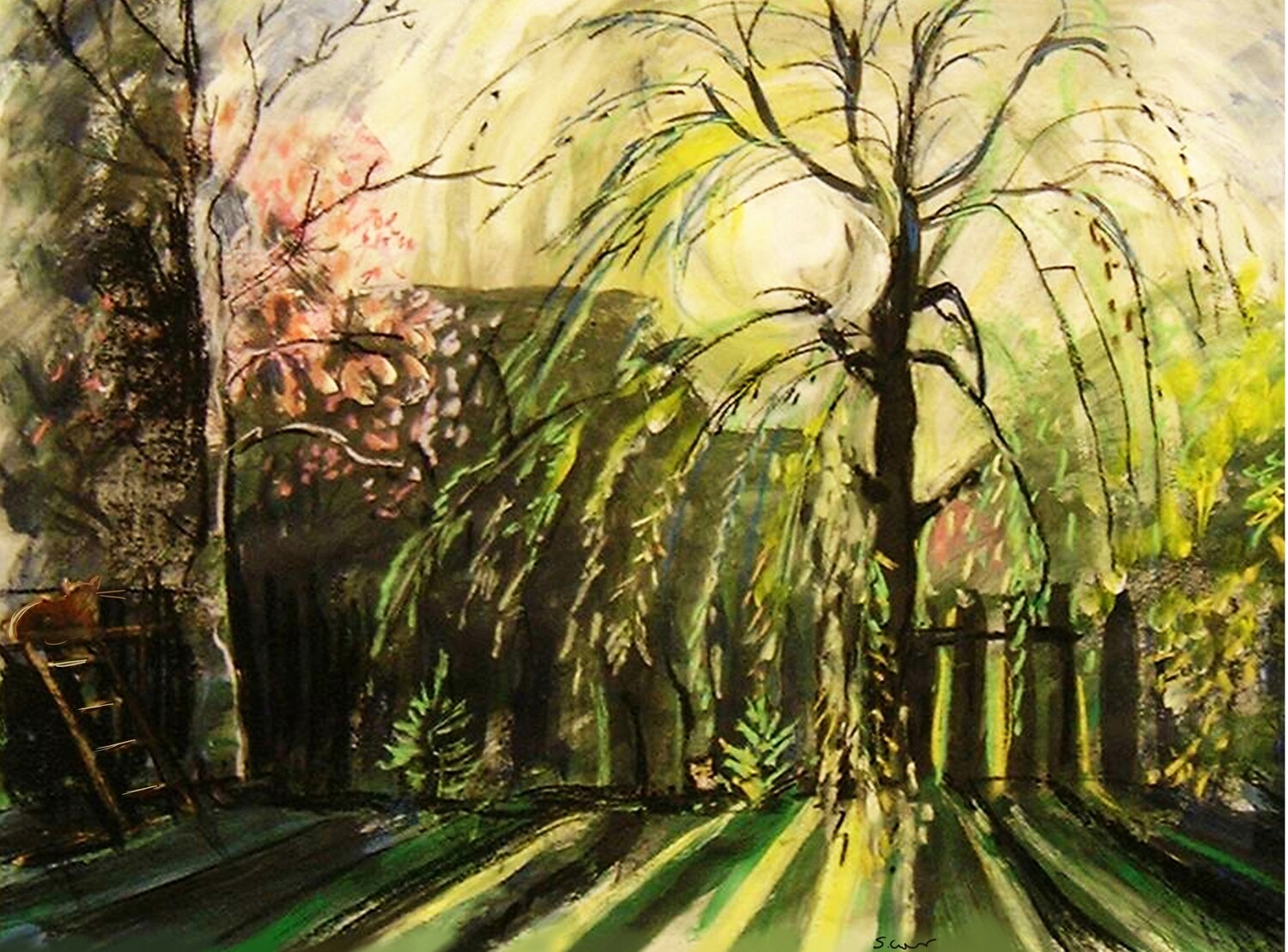 PRINT- JAG's GARDEN -2000