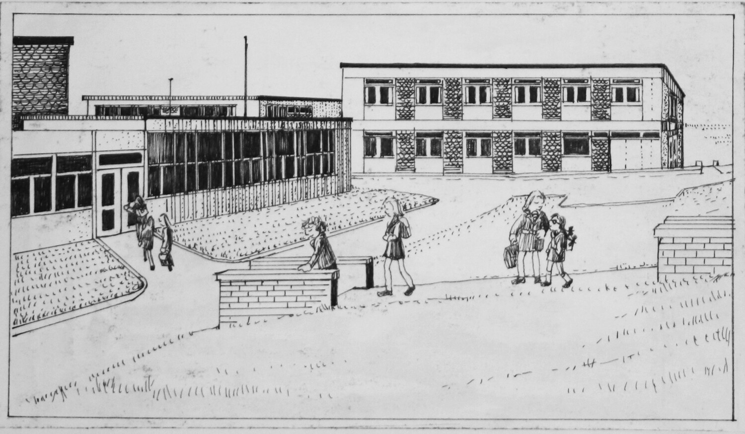 PRINT- _ KING GEORGE SCHOOL FOR GIRLS 1972