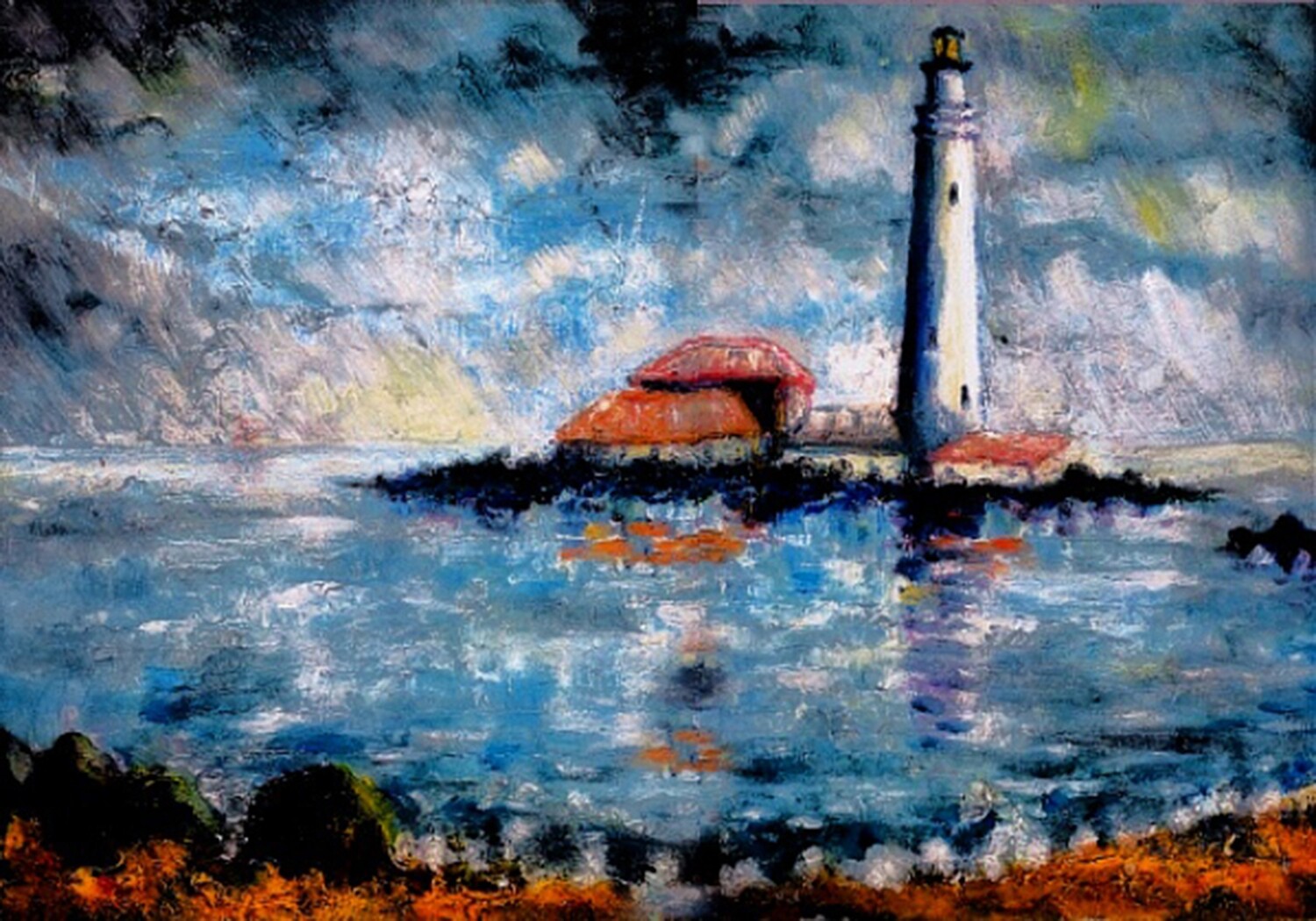 PRINT -- St MARY's ISLAND 1954