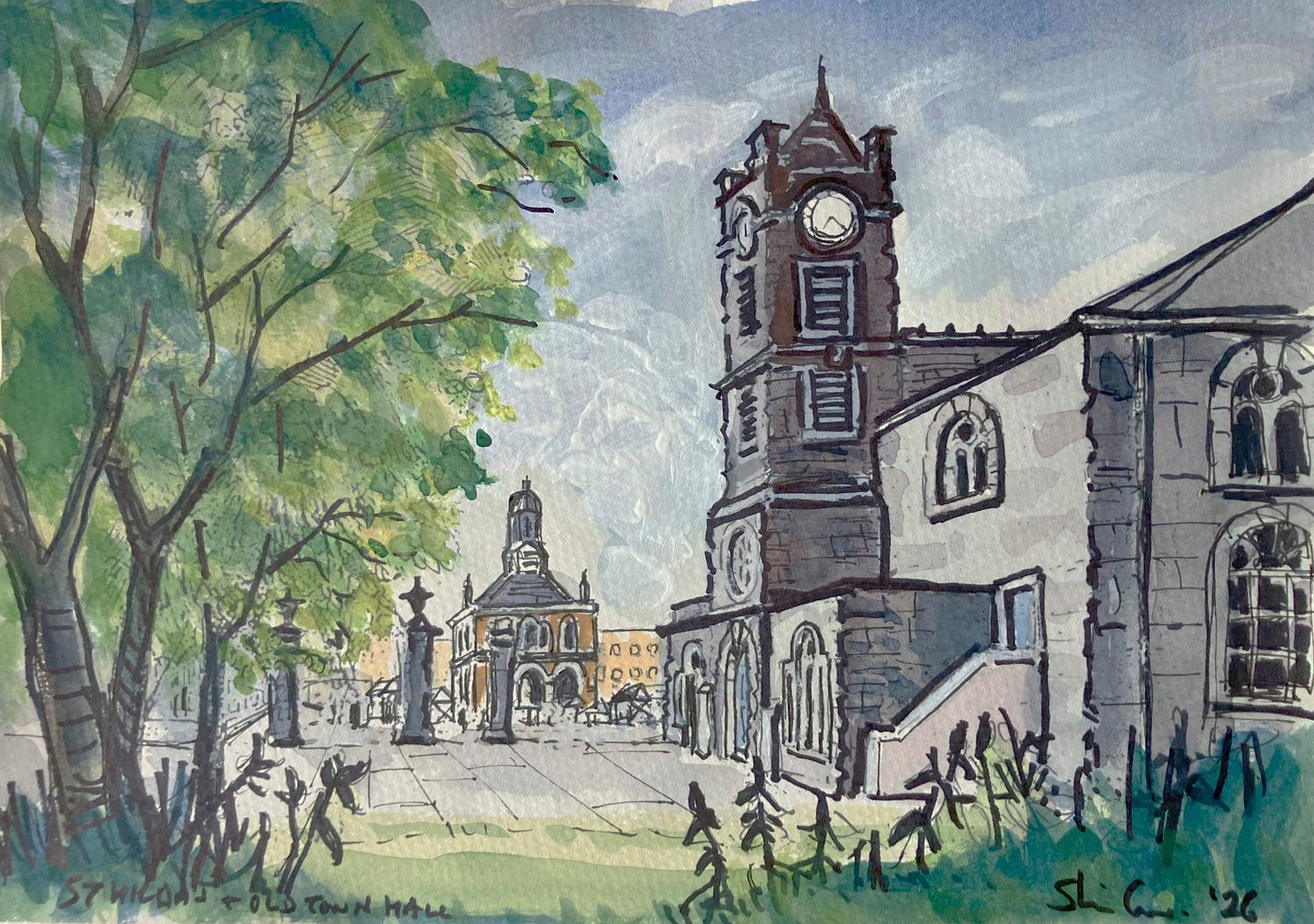 PRINT - - ST HILDAS  &amp; OLD TOWN HALL 2026