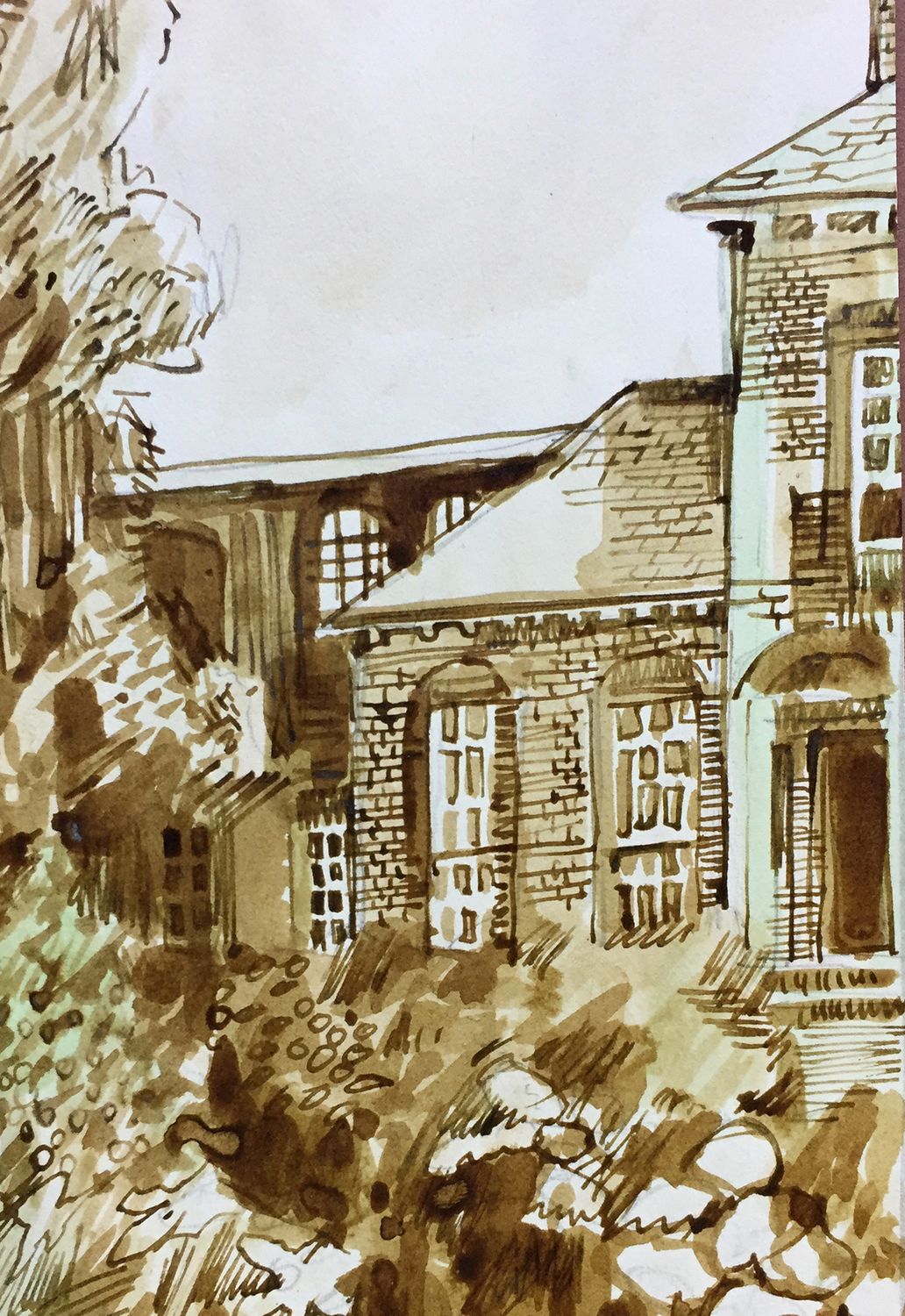 PRINT -  INGHAM INFIRMARY no2  1970's