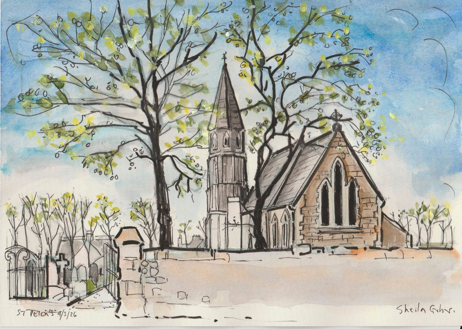 ORIGINAL -St Peter's in Spring 9/3/26