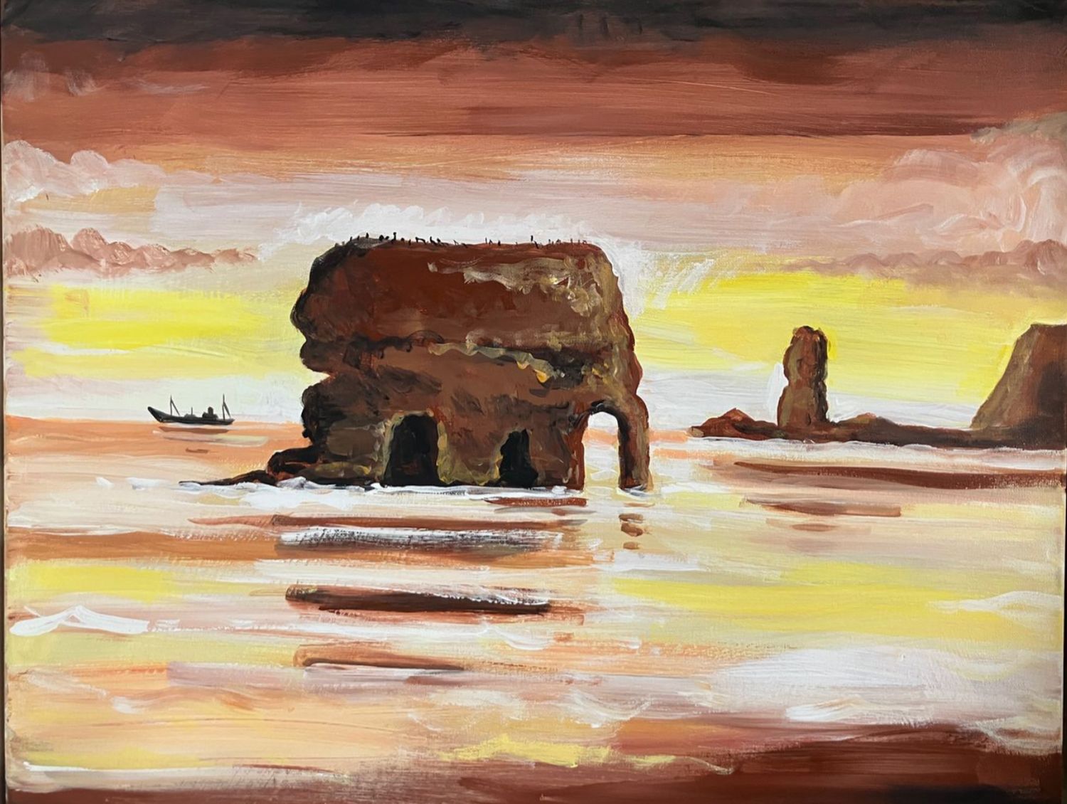 PRINT - Brown Marsden Rock '25