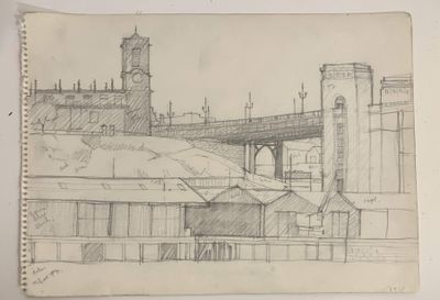ORIGINAL-  St MARY's CHURCH Gateshead 1958  N.F.S.