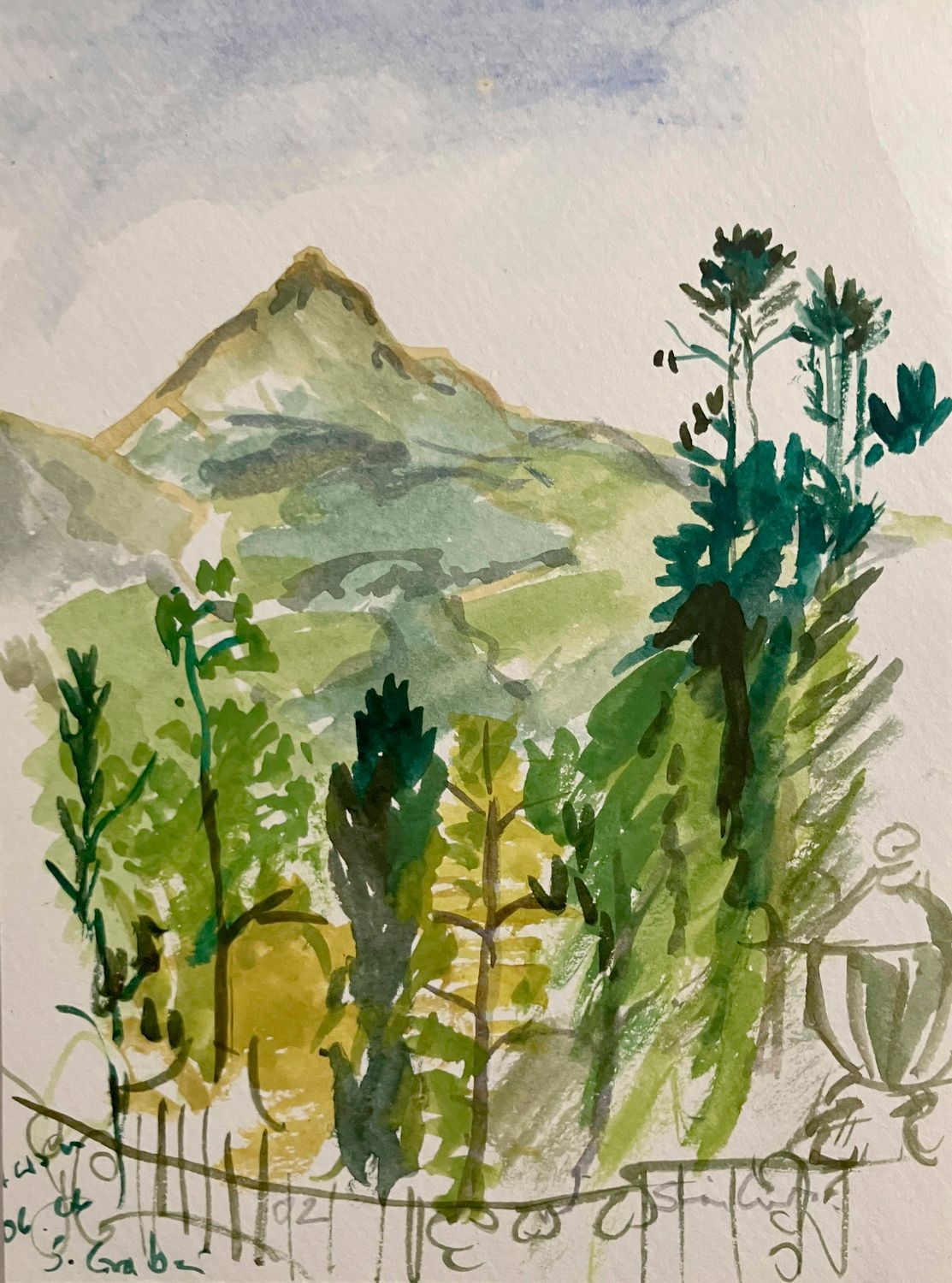 ORIGINAL - POWERSCOURT VIEW -2006