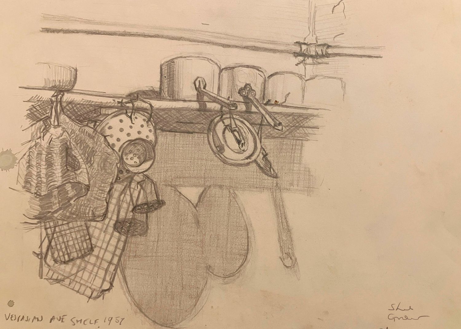 SHEILA's SHOW -ORIGINAL -VESPASIAN AVENUE - SHELF 1957