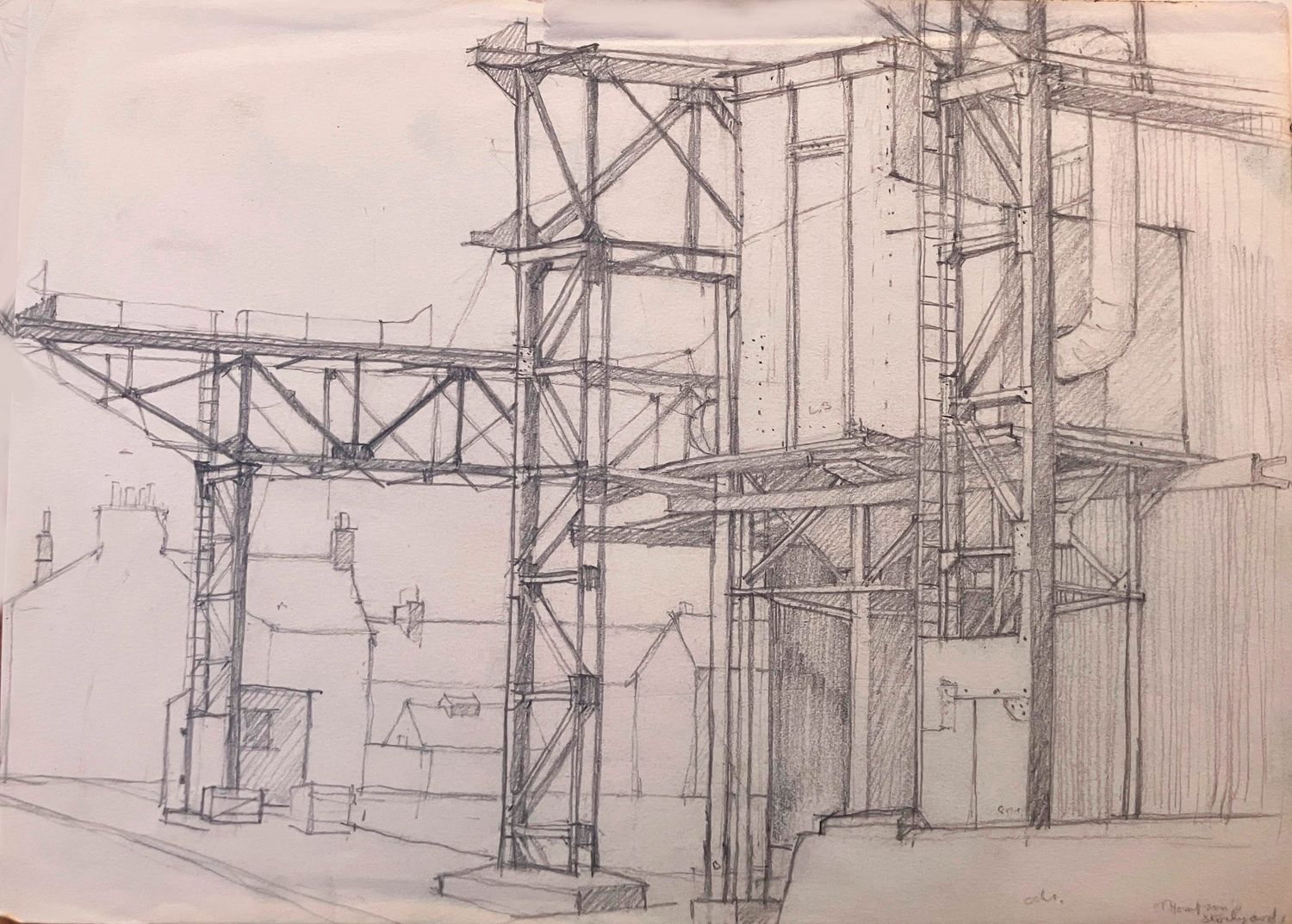 ORIGINAL- SUNDERLAND THOMPSONS STOCKYARD 1958