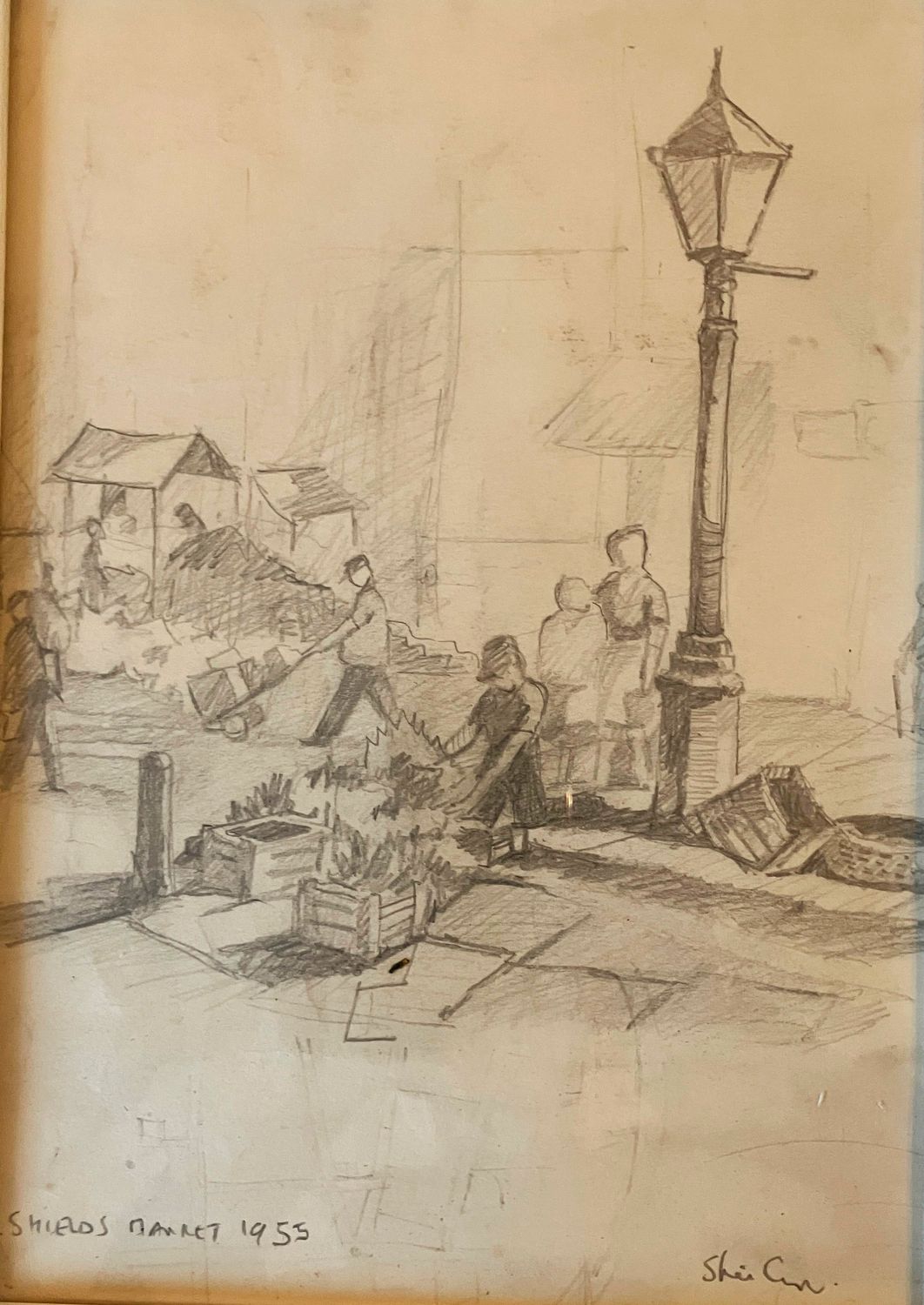 ORIGINAL -S.SHIELDS MARKET 1955