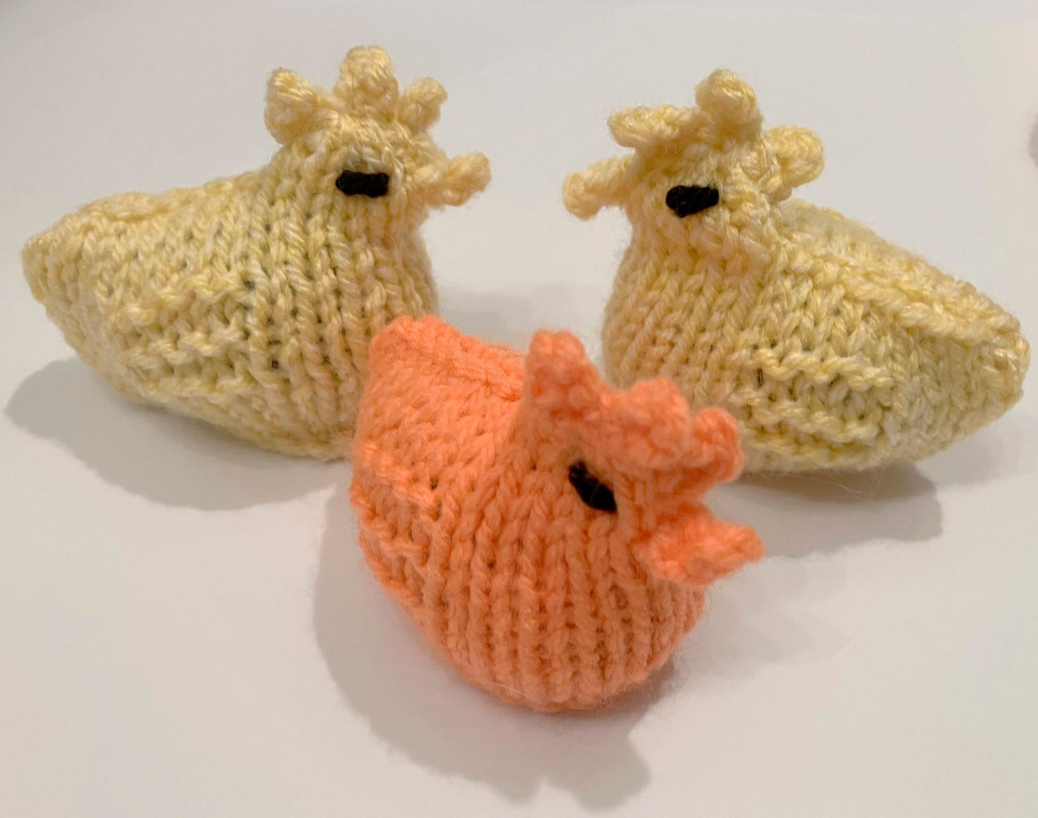 ​Jen's KNITS 3 Chicken Hatching Choc Eggs