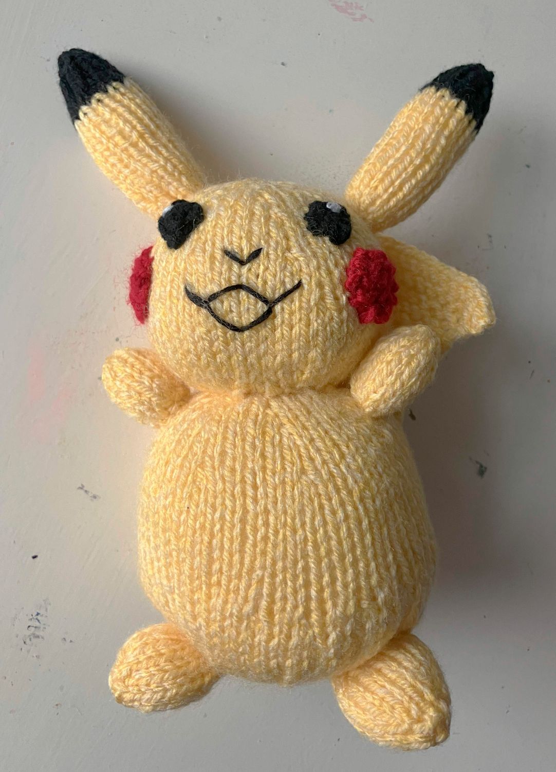 JEN's KNITS - PIkachu the Pokemon