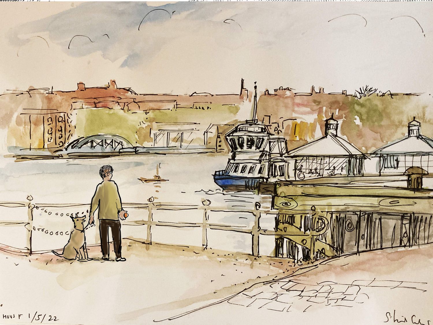PRINT-  - S.SHIELDS  FERRY LANDING 2022