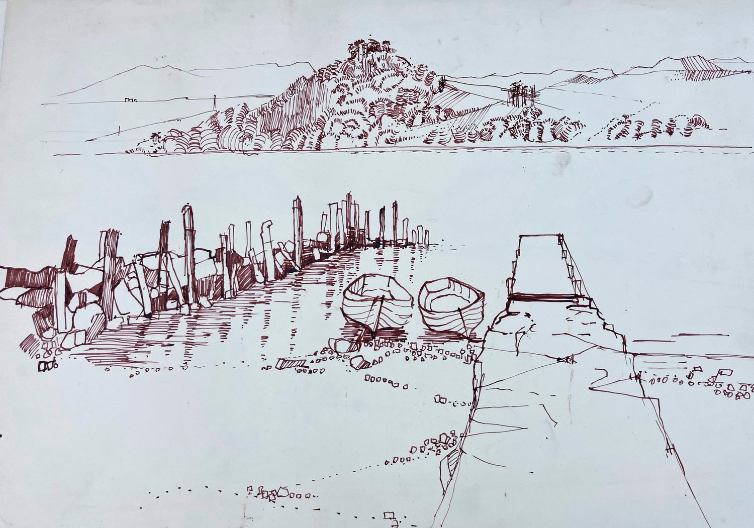 ORIGINAL -Loch Lomand Jetty 58