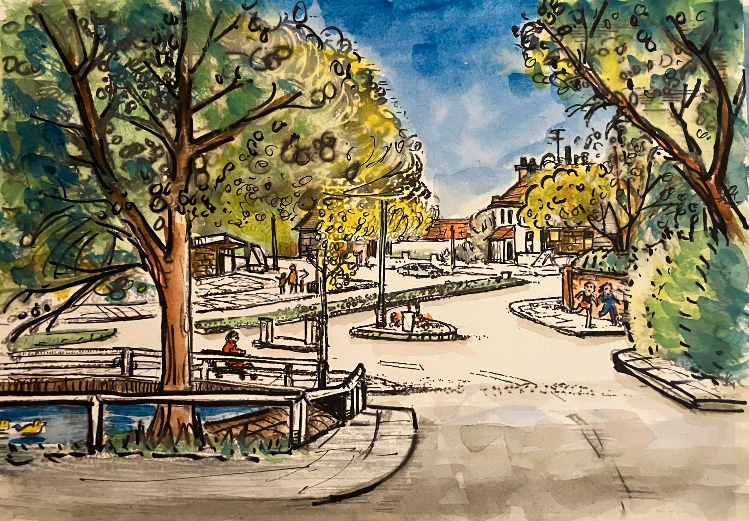 ORIGINAL _ Cleadon Village Pond Sept.01'26