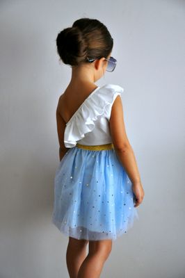 Set Blue Tutu