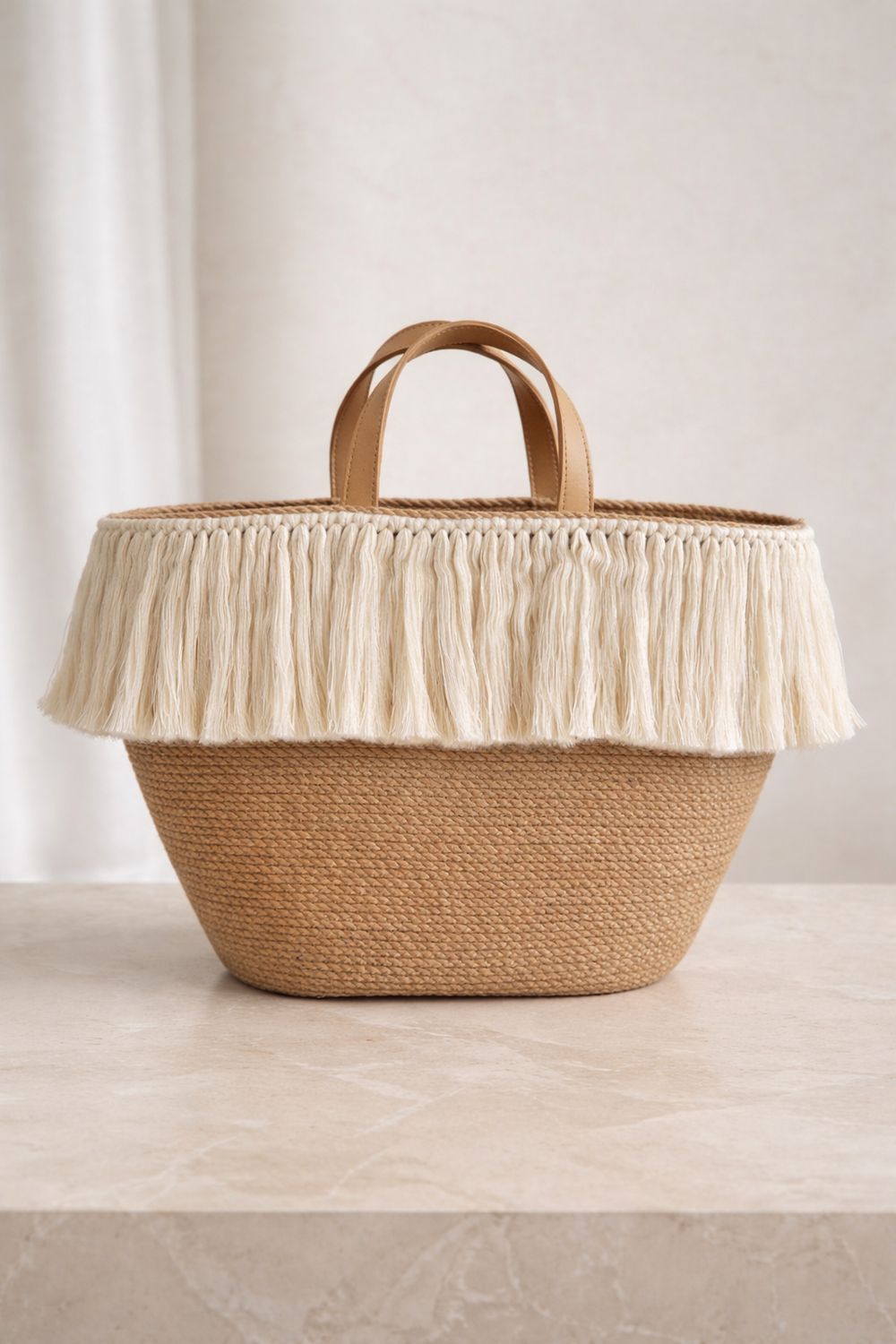 Bag Jute &amp; Fringes 