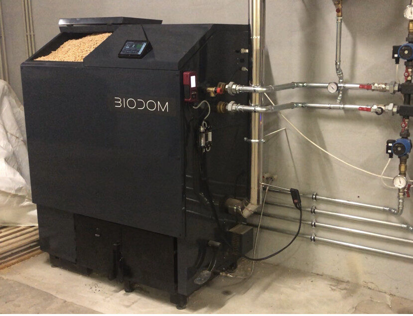 Пеллетный котел BIODOM 77 Б/У Пеллетный котел BIODOM 77 Б/У