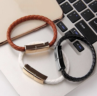 2023 Charger Bracelet USB Cable For iPhone 11 /12/X/XR/Max, Samsung Oenplus Xiaomi Thin Hand,