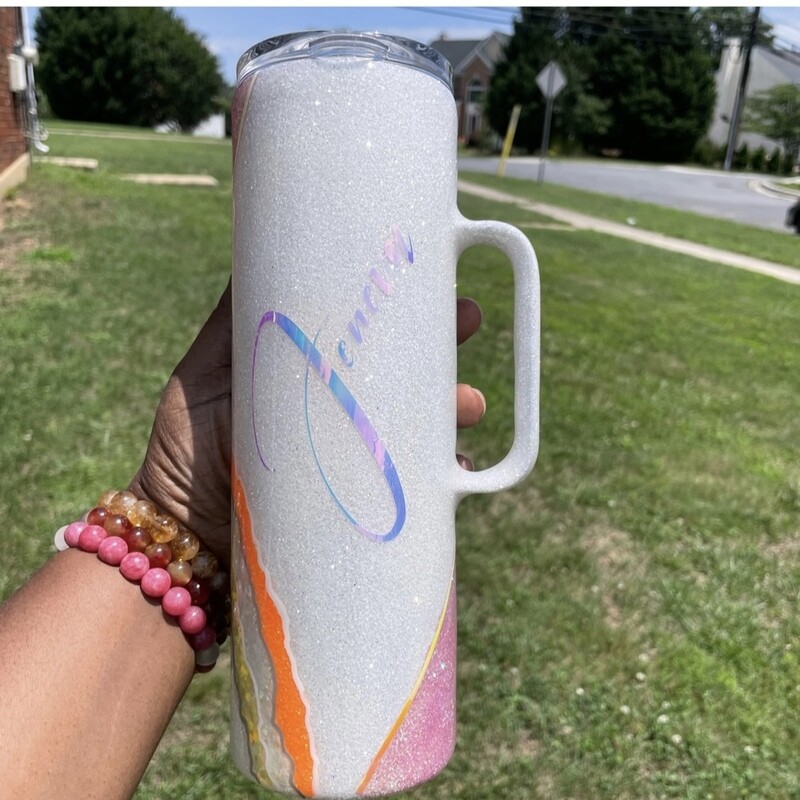 Customized Geode Tumbler