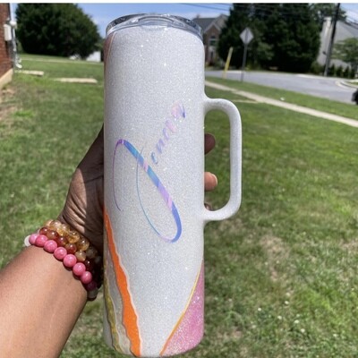 Customized Geode Tumbler
