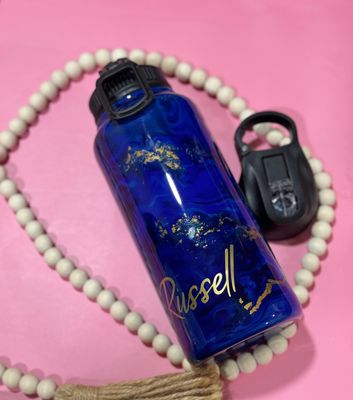 Personalized water bottle