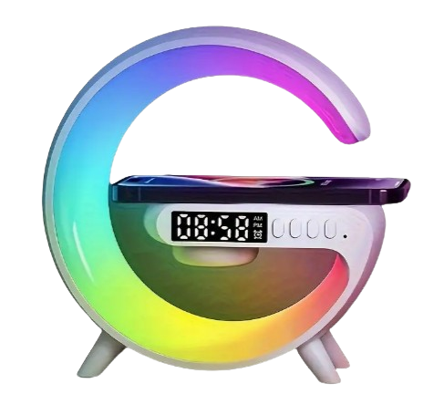 Night Stand Alarm Clock - Multifunction Wireless Phone Charger